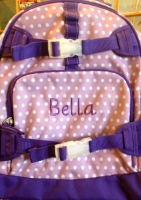 Embroidered Backpack - Bella