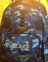 Embroidered Backpack - Blake